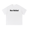 “New method” white Essential Cotton T-Shirt