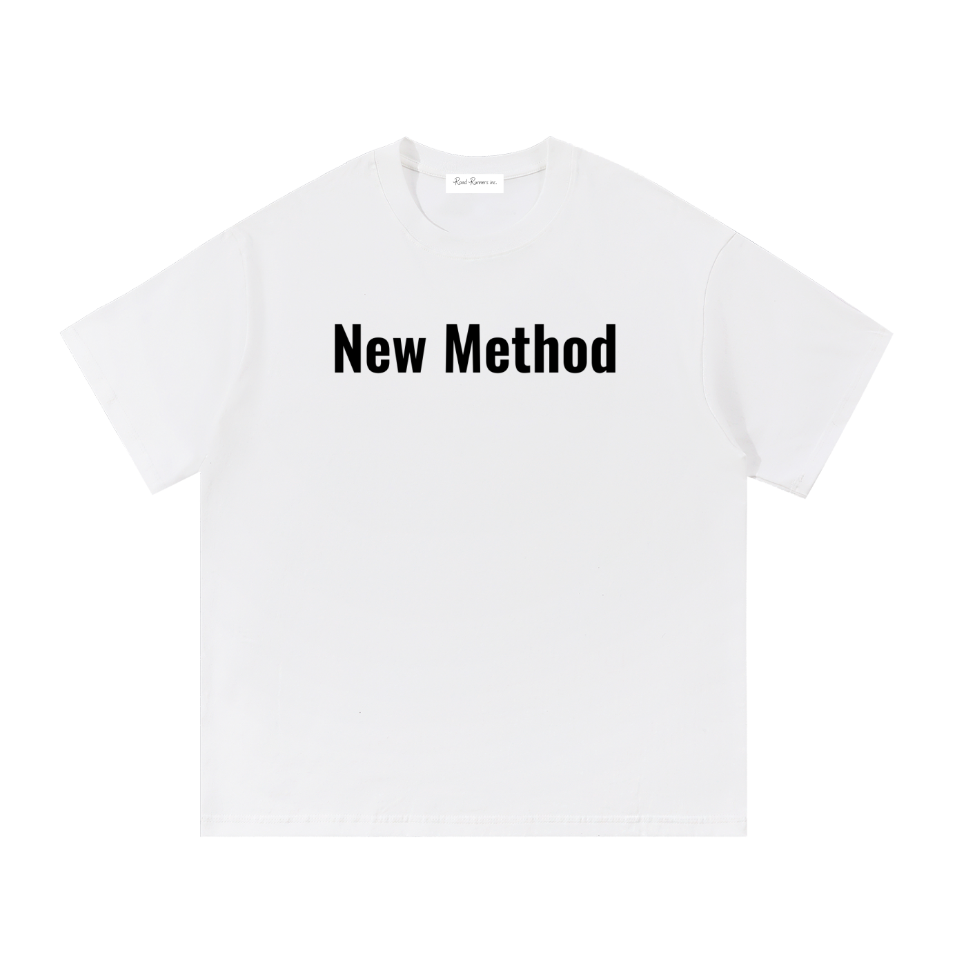 “New method” white Essential Cotton T-Shirt