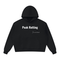 "Peak Rotting... dnd" Unisex Oversized Heavyweight Hoodie