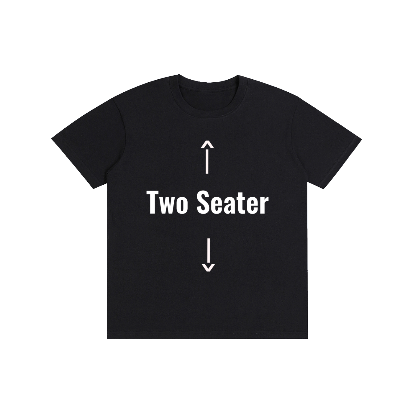 "Two seater" Pure Cotton Unisex T-Shirt