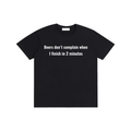 “Beers dont comlain when I finish in 2 minutes” Pure Cotton Unisex T-Shirt